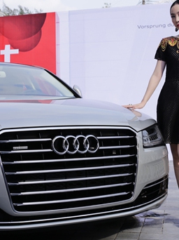 Linh Nga tiếp tục làm Đại sứ Audi A8L